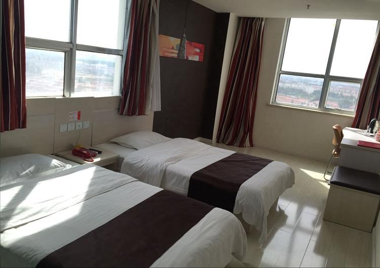 Thank Inn Chain Hotel Shandong Qingdao Laixi Nanjing Road Exterior foto